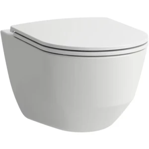 LAUFEN Pro wandcloset Rimless combipack met SoftClose zitting zonder spoelrand (verdekte bevestiging)