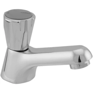 Venlo Nimbus II Messing Keramisch toiletkraan laag met perlator chroom