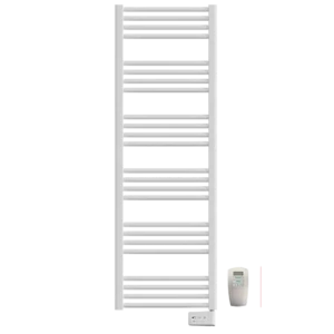 DRL E-Comfort Roberta elektrische radiator met Remote thermostaat met afstandsbediening (Wit)