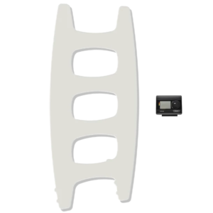 DRL E-Comfort Movie elektrische radiator met draadloze RF thermostaat (Wit)