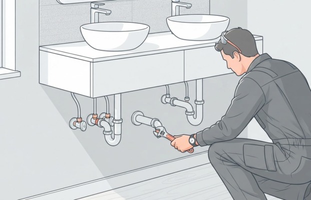 Dubbele wastafel aansluiten: zo pak je het stap voor stap aan