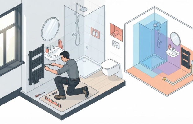 Elektrische radiator badkamer installeren: veilig en stap voor stap