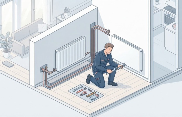 Radiator verplaatsen kosten: welke factoren bepalen het werk?