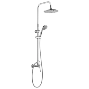 Aqualine Kasiopea Combi-doucheset met mengkraan, chroom - Loodgieter in hengelo
