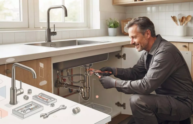 Keukenkraan kopen met installatie door een loodgieter: zo kies je goed