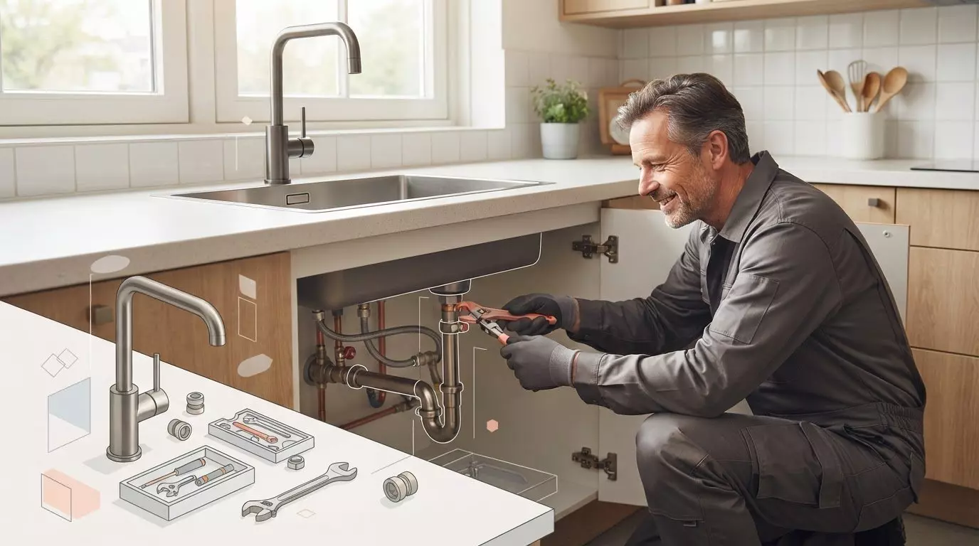 Keukenkraan kopen met installatie door een loodgieter: zo kies je goed