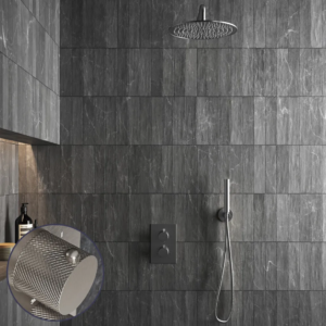 Saniclear Exclusive Curved inbouw regendouche met 30cm hoofddouche en muurarm RVS - Loodgieter in hengelo