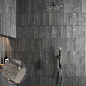 Saniclear Exclusive Curved Pro inbouw regendouche met 20cm hoofddouche en muurarm RVS - Loodgieter in hengelo