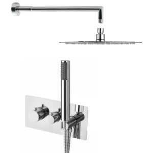 Sapho Rhapsody inbouw thermostatische douchemengkraan inclusief handdouche, 2/3 uitgangen, chroom - Loodgieter in hengelo