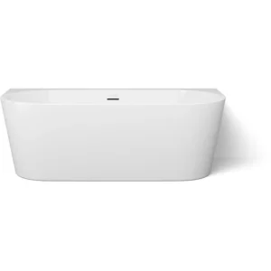 LoooX Cool Wall semi vrijstaand ligbad