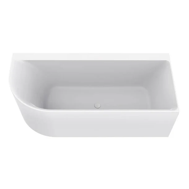 Wiesbaden Zenn acryl hoekbad rechts met waste 1