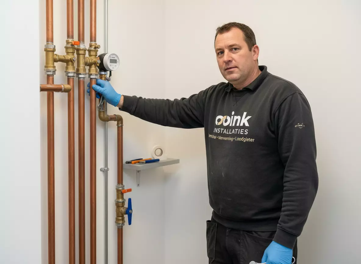 Meterkast leidingwerk en afsluiters in Almelo – Ooink Installaties