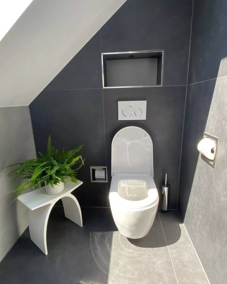 Badkamer in hengelo inloop douche modern