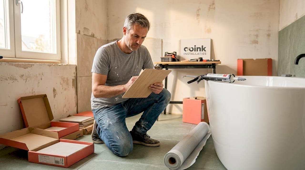 Checklist badkamer renovatie voor een waterdicht resultaat