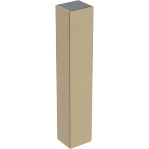 geberit renova plan hoge kast met een deur eiken naturel