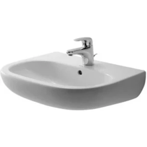 Duravit D-Code wastafel wit wondergliss (55 x 43 cm)