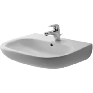 Duravit D-Code wastafel wit wondergliss (60 x 46 cm)