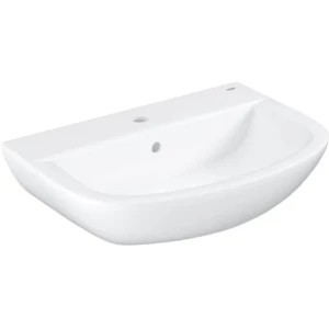 GROHE Bau wastafel met kraangat, met overloop wit 60.9x44.2 cm