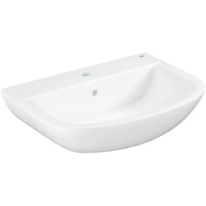 GROHE Bau wastafel met kraangat, met overloop wit 64.6x46.8 cm