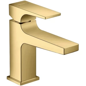 Hansgrohe Metropol 1-greeps fonteinmengkraan 100 met push-open afvoergarnituur goud