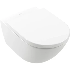 Villeroy & Boch Subway 3.0 wandcloset TwistFlush combipack met SoftClose zitting zonder spoelrand met bevestigingsset
